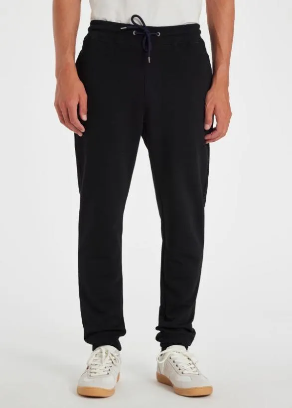 Paul Smith Pants SlimFit Zebra Logo Sweatpants Black 8211 Mens