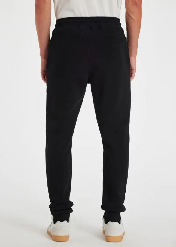 Paul Smith Pants SlimFit Zebra Logo Sweatpants Black 8211 Mens