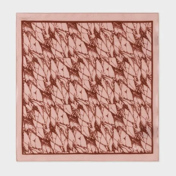 Paul Smith Pocket Squares 039Marble039 Pocket Square Pink 8211 Mens