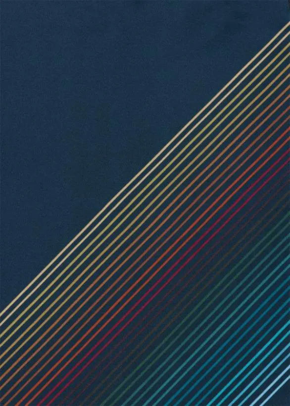 Paul Smith Pocket Squares Silk 039Signature Stripe039 Pocket Square Navy 8211 Mens