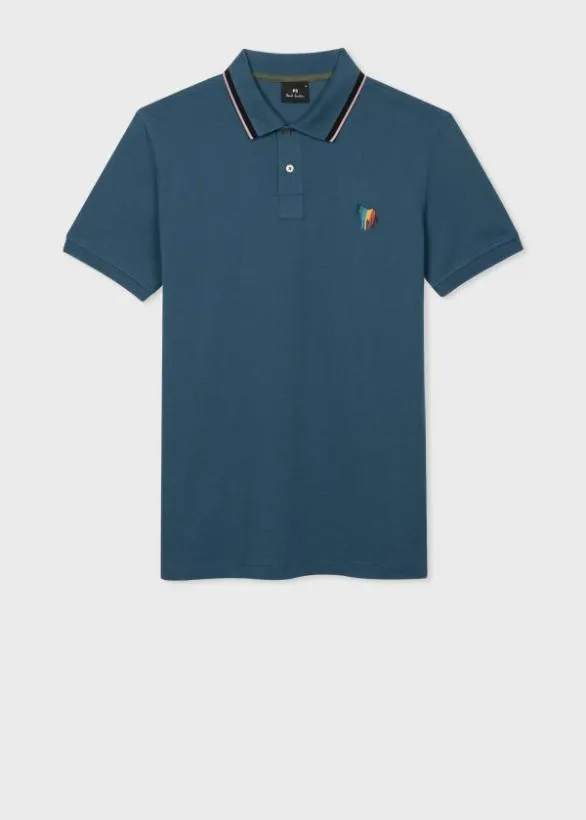 Paul Smith Polo Shirts StretchCotton 039Broad Stripe Zebra039 Polo Shirt Blue 8211 Mens Paul Smith Polo Shirts StretchCotton 039Broad Stripe Zebra039 Polo Shirt Blue 8211 Mens