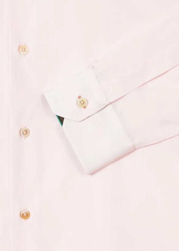 Paul Smith Shirts TailoredFit 039Artist Stripe039 Cuff Shirt Pink 8211 Mens