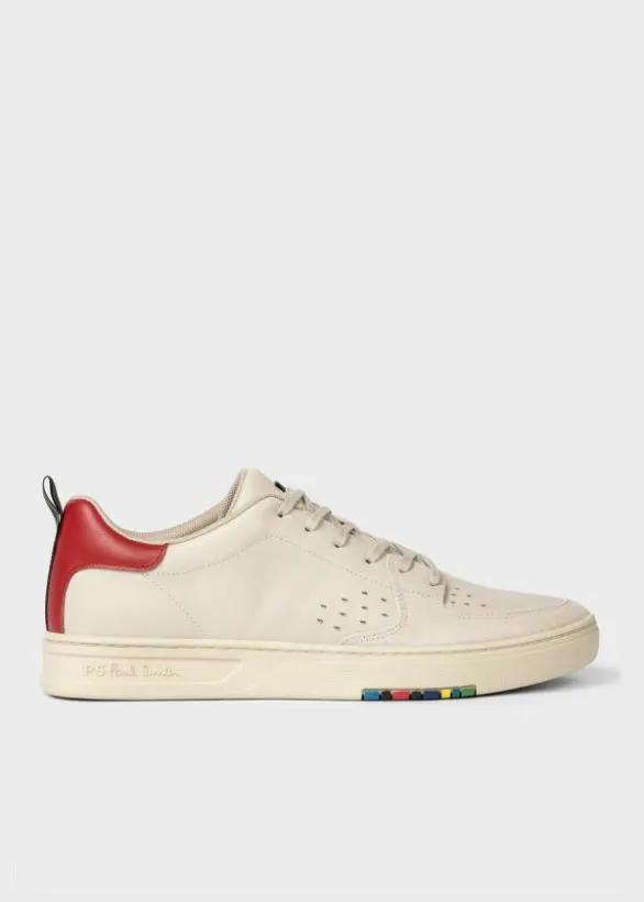 Paul Smith Sneakers 039Cosmo039 Sneakers With Red Trim Cream 8211 Mens