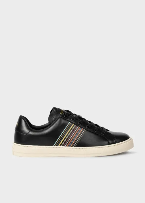 Paul Smith Sneakers Leather 039Hansen039 Trainers Black 8211 Mens