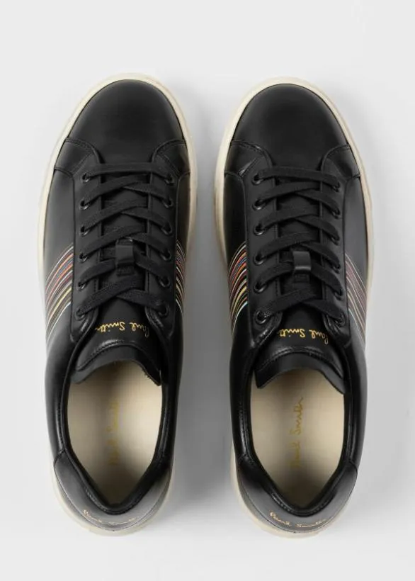 Paul Smith Sneakers Leather 039Hansen039 Trainers Black 8211 Mens