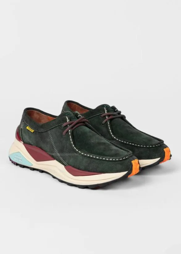 Paul Smith Sneakers Suede 039Stirling039 Shoes Green 8211 Mens