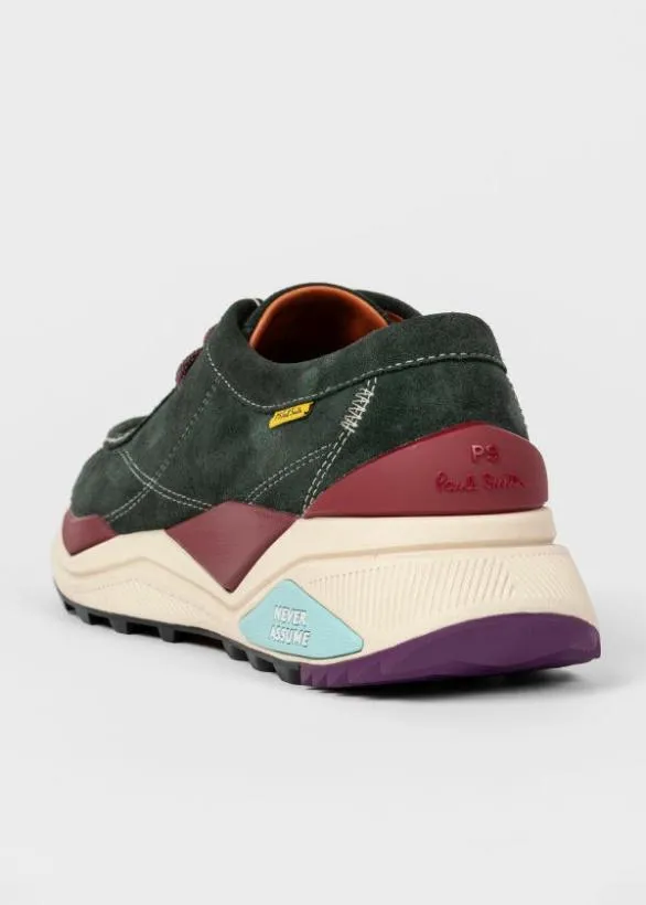Paul Smith Sneakers Suede 039Stirling039 Shoes Green 8211 Mens