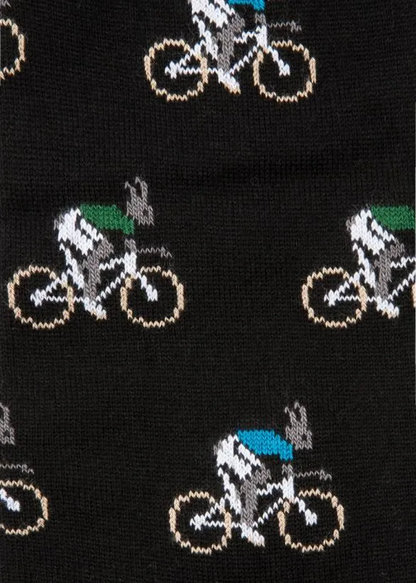 Paul Smith Socks 039Cycling Rabbits039 Motif Socks Three Pack Multicolour 8211 Mens