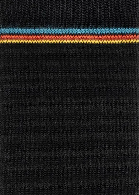 Paul Smith Socks 039Shadow Stripe039 Socks Black 8211 Mens
