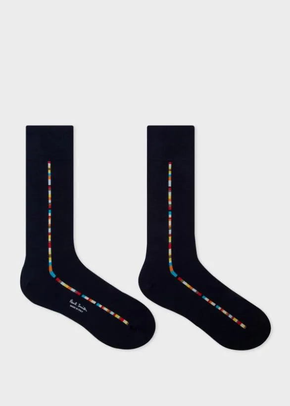 Paul Smith Socks Central 039Signature Stripe039 Socks Three Pack Multicolour 8211 Mens