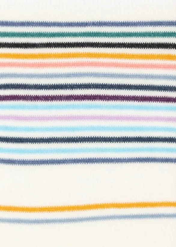 Paul Smith Socks MultiStripe Socks White 8211 Mens