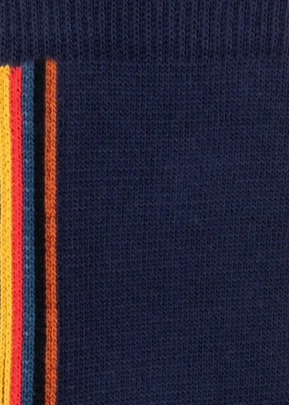 Paul Smith Socks Vertical 039Artist Stripe039 Socks Navy 8211 Mens