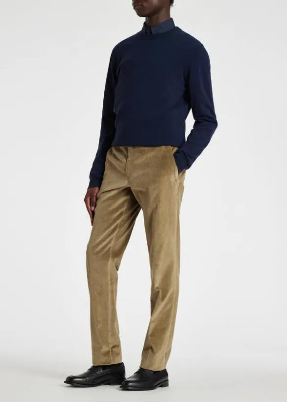 Paul Smith Sweaters Cashmere Crew Neck Sweater Navy 8211 Mens