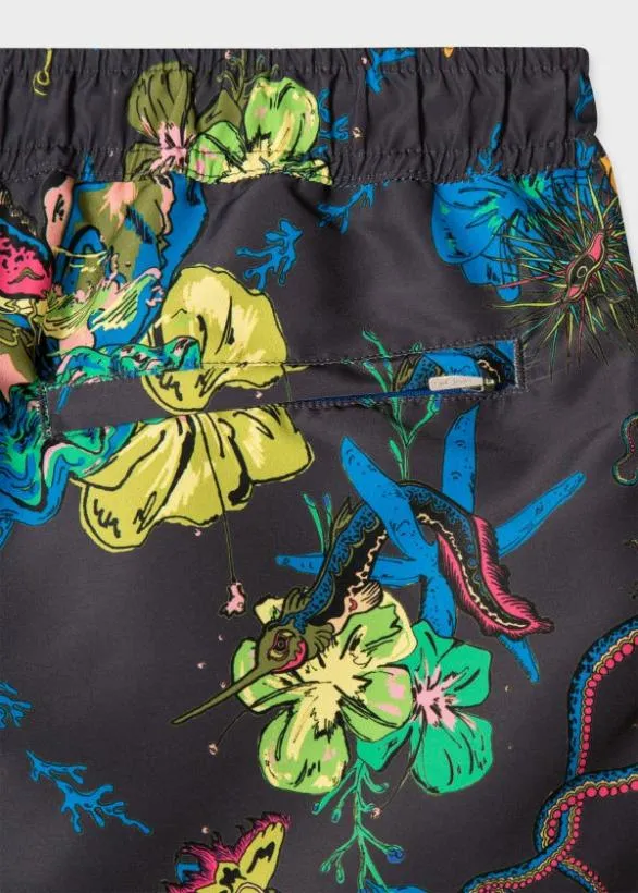 Paul Smith Swimwear 039Kraken039 Swim Shorts Navy 8211 Mens