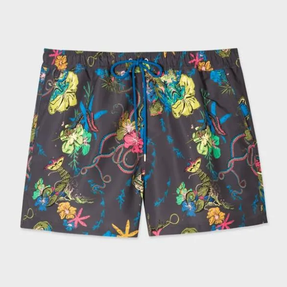 Paul Smith Swimwear 039Kraken039 Swim Shorts Navy 8211 Mens