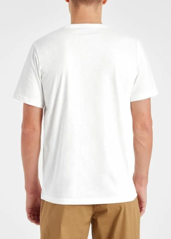 Paul Smith TShirts 039Bottles039 Print TShirt White 8211 Mens