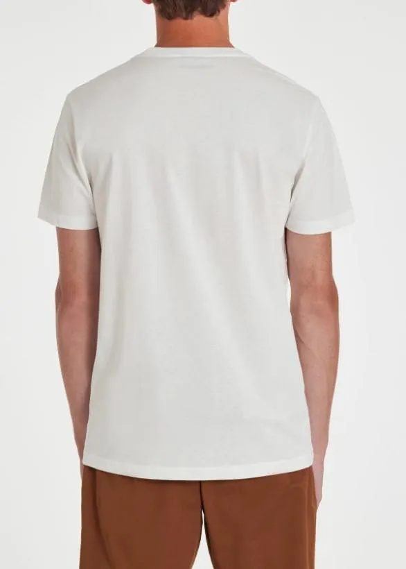 Paul Smith TShirts 039Stripe Rabbit039 Organic Cotton TShirt White 8211 Mens