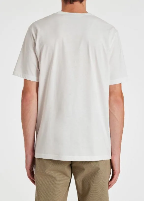 Paul Smith TShirts Cotton 039Feather039 TShirt White 8211 Mens