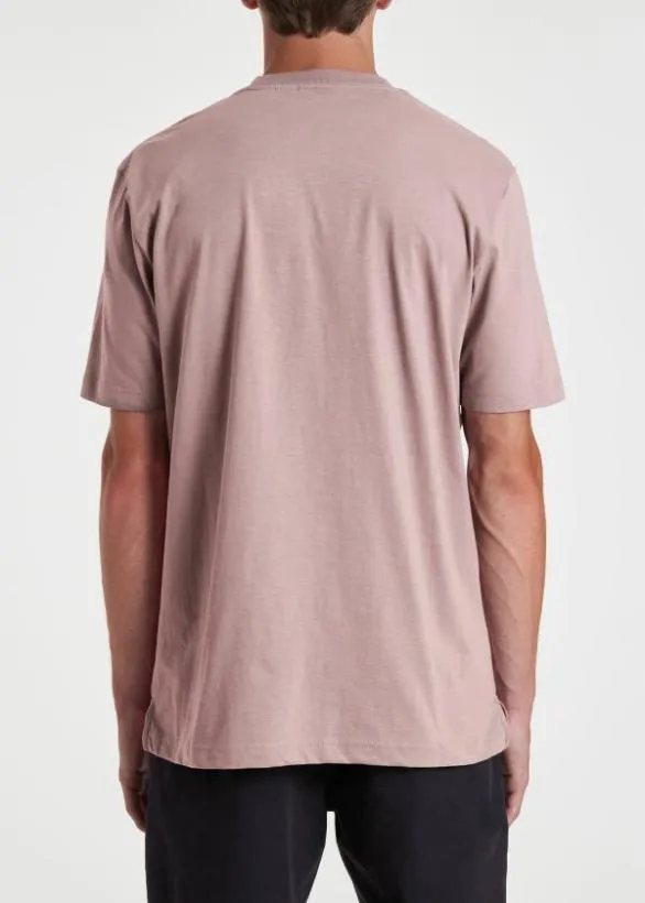 Paul Smith TShirts Cotton 039Skulls039 TShirt Purple 8211 Mens