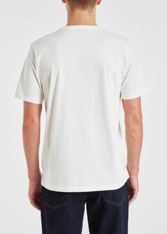 Paul Smith TShirts Multi Colour 039Cycle039 TShirt White 8211 Mens