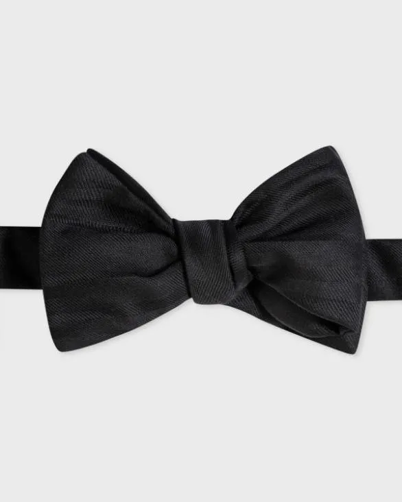 Paul Smith Tailoring 039Shadow Stripe039 Bow Tie Black 8211 Mens