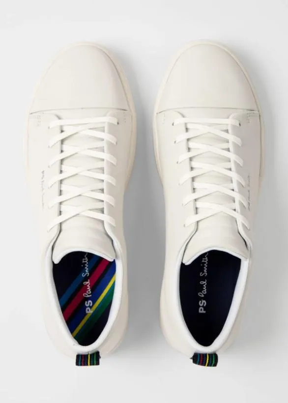 Paul Smith Tailoring Leather 039Lee039 Sneakers White 8211 Mens Paul Smith Tailoring Leather 039Lee039 Sneakers White 8211 Mens