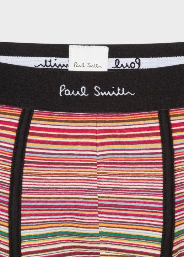 Paul Smith Underwear 039Signature Stripe039 LowRise Boxer Briefs Three Pack Signature Stripe 8211 Mens