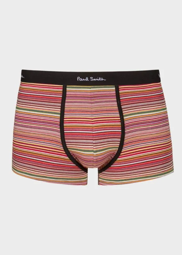 Paul Smith Underwear 039Signature Stripe039 LowRise Boxer Briefs Three Pack Signature Stripe 8211 Mens