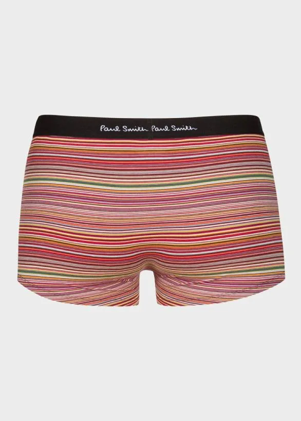 Paul Smith Underwear 039Signature Stripe039 LowRise Boxer Briefs Three Pack Signature Stripe 8211 Mens