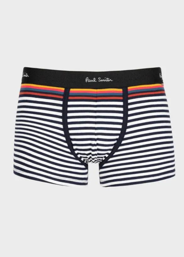 Paul Smith Underwear Stripe LowRise Boxer Briefs Black And White 8211 Mens