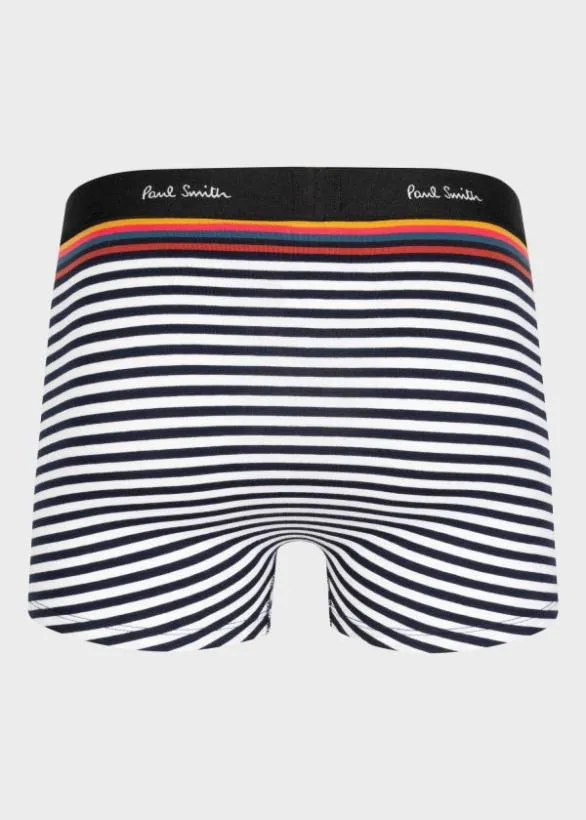 Paul Smith Underwear Stripe LowRise Boxer Briefs Black And White 8211 Mens