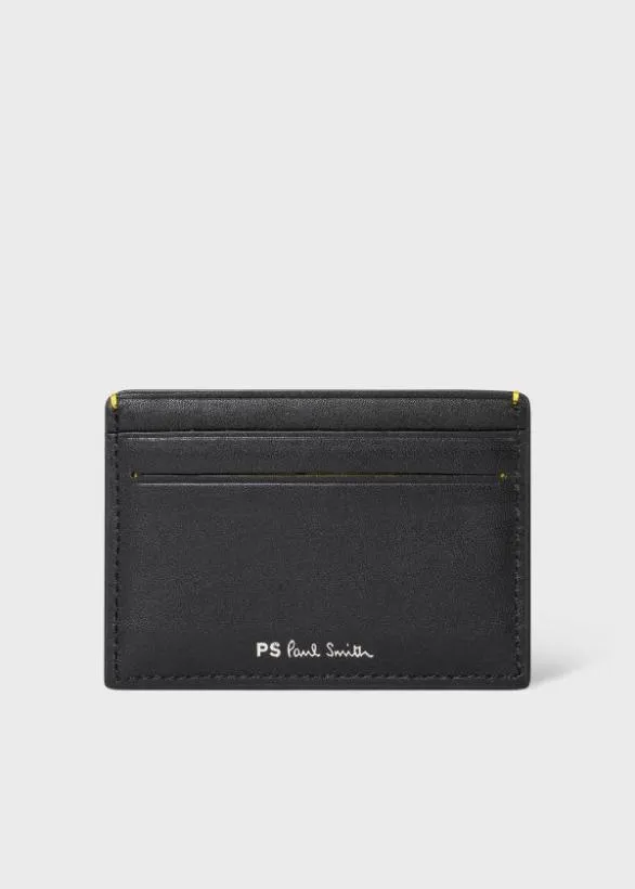 Paul Smith Wallets 039Zebra039 Credit Card Holder Black 8211 Mens