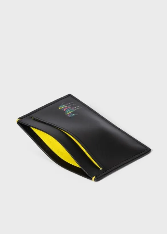 Paul Smith Wallets 039Zebra039 Credit Card Holder Black 8211 Mens
