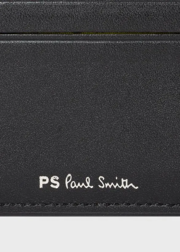 Paul Smith Wallets 039Zebra039 Credit Card Holder Black 8211 Mens