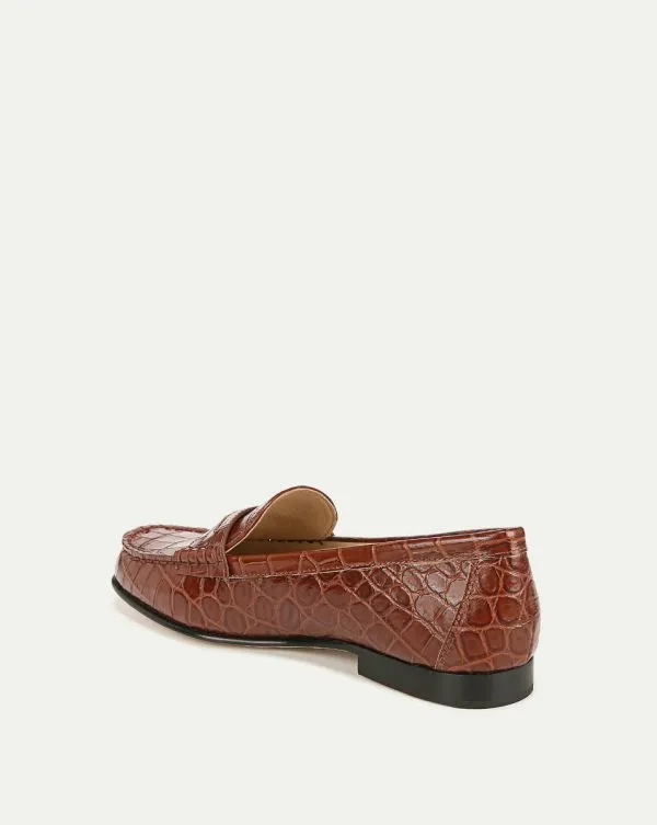 Penny Leather Loafer Brown Women Veronica Beard Shoes Penny Leather Loafer Brown Women Veronica Beard Shoes
