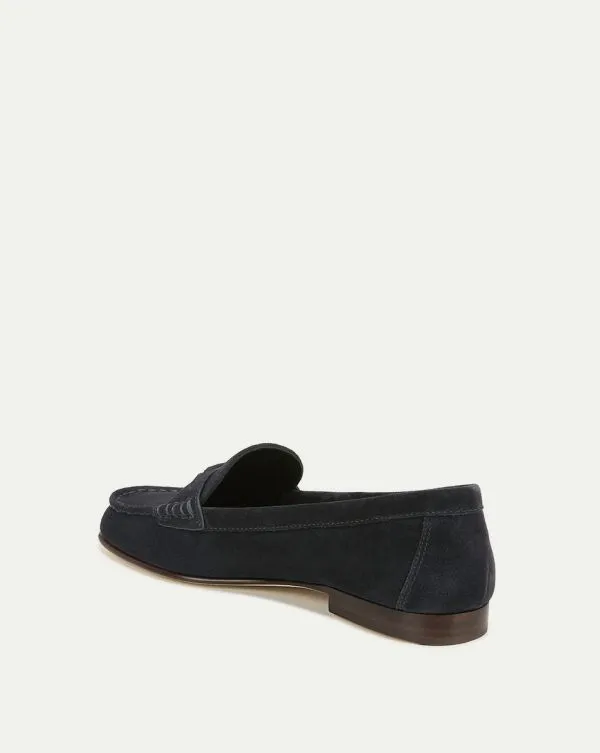 Penny Suede Loafer Eclipse Women Veronica Beard Shoes Penny Suede Loafer Eclipse Women Veronica Beard Shoes