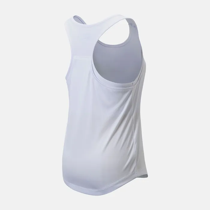 Performance Jersey Tank WHITE Tops New Balance Kids Performance Jersey Tank WHITE Tops New Balance Kids