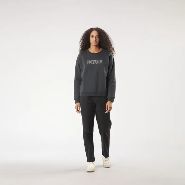 Picture Organic Clothing Basement Crew W Women Sweats and Hoodies Picture Organic Clothing Basement Crew W Women Sweats and Hoodies
