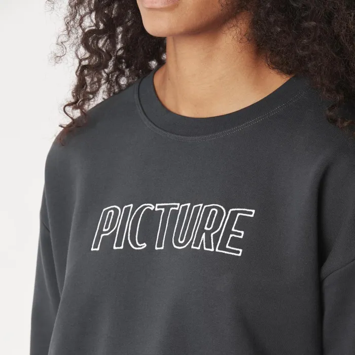 Picture Organic Clothing Basement Crew W Women Sweats and Hoodies Picture Organic Clothing Basement Crew W Women Sweats and Hoodies