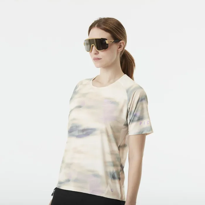 Picture Organic Clothing Ice Flow Printed Tech Tee Women TShirts Picture Organic Clothing Ice Flow Printed Tech Tee Women TShirts