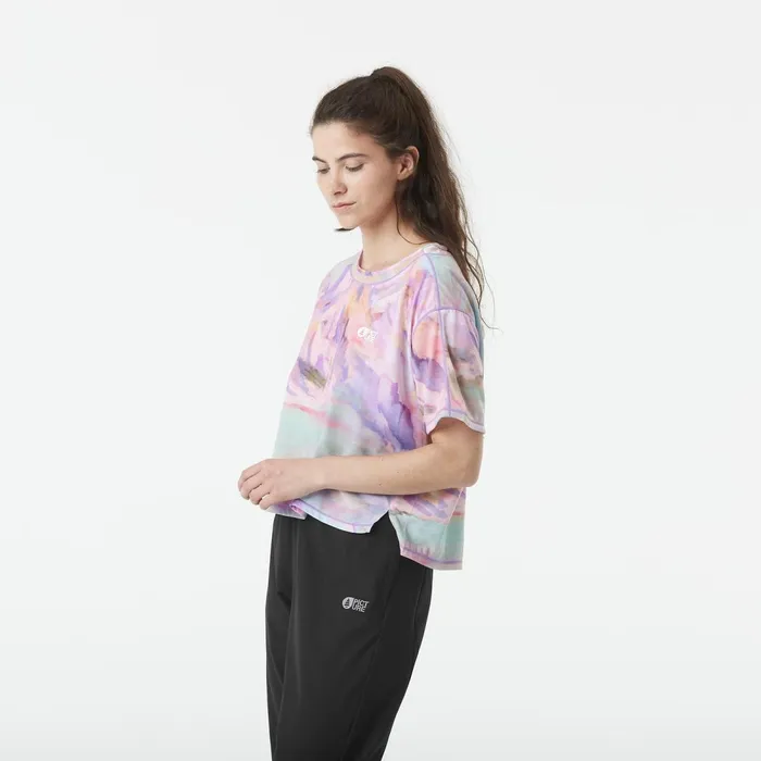 Picture Organic Clothing Novita Printed Tech Tee Women TShirts Picture Organic Clothing Novita Printed Tech Tee Women TShirts