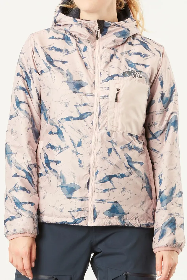 Picture Organic Clothing Posy Printed Jkt Women Midlayers Picture Organic Clothing Posy Printed Jkt Women Midlayers