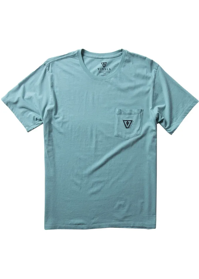 Premium Tees Established Premium Pkt Tee Smokey Jade 8211 Vissla Men