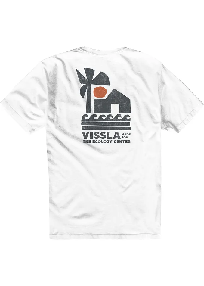 Premium Tees The Ecology Center Premium Pkt Tee White 8211 Vissla Men
