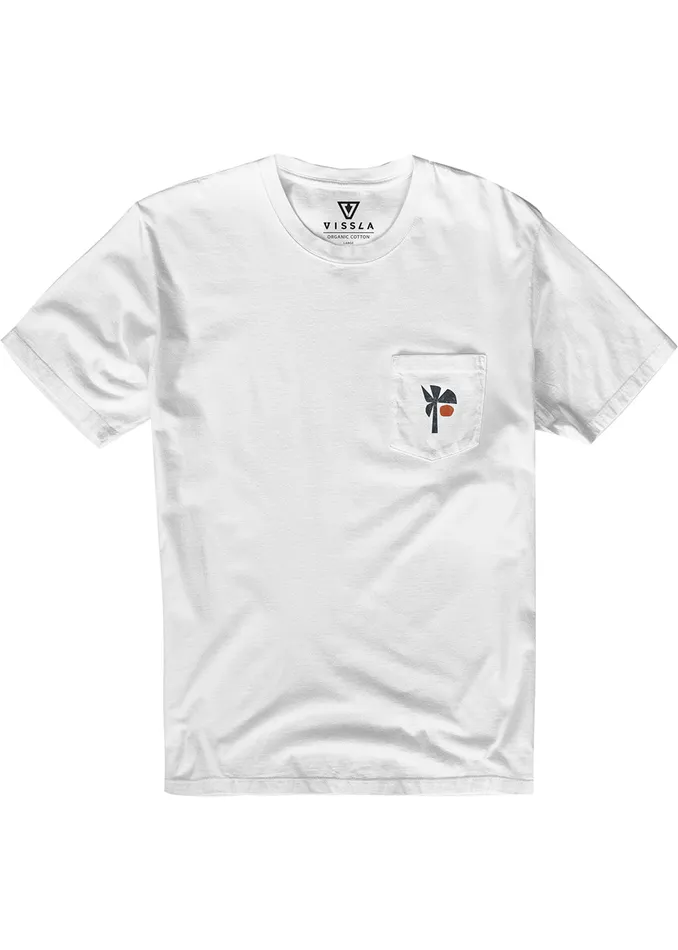 Premium Tees The Ecology Center Premium Pkt Tee White 8211 Vissla Men