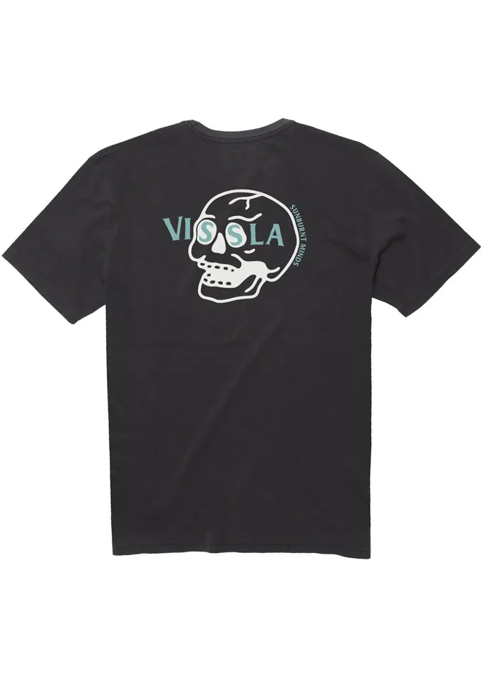 Premium Tees Vissla Men Skully Ss Pkt Tee Phantom