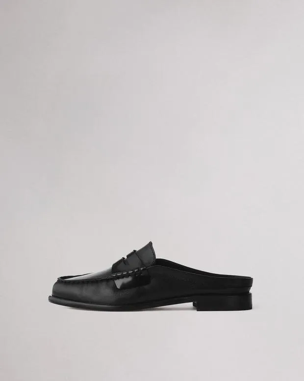 rag and bone Flats Women Carter Leather Mule Black