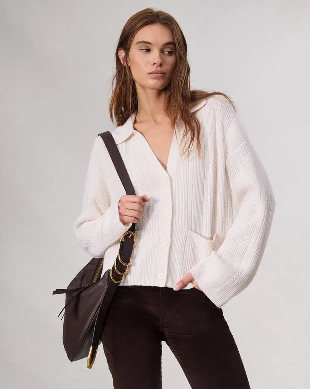 rag and bone Handbags Women Spire Mini Leather Hobo Dark Espresso