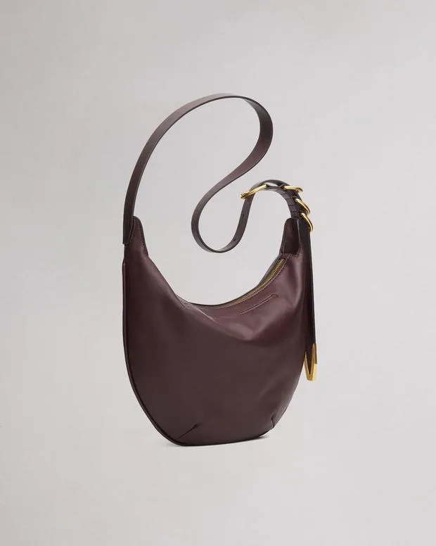 rag and bone Handbags Women Spire Mini Leather Hobo Dark Espresso