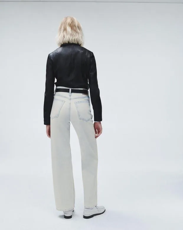 rag and bone Logan WideLeg Jean Icefall Women WideLeg and BarrelJeans